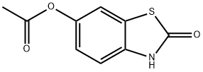 2(3H)-Benzothiazolone,6-(acetyloxy)-(9CI) Struktur