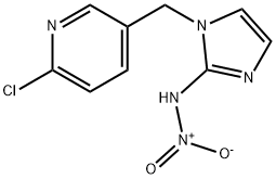 1H-IMidazol-2-aMine,1-[(6-chloro-3-pyridinyl)Methyl]-N-nitro Structure