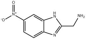 1H-Benzimidazole-2-methanamine,5-nitro-(9CI) Struktur