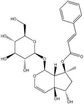 Curvifloruside F Struktur