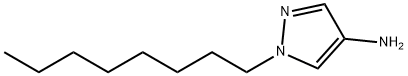1-octyl-1H-pyrazol-4-amine Structure