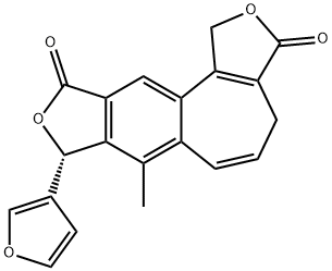 (8R)-8α-(3-フラニル)-1,4-ジヒドロ-7-メチル-3H-フロ[3',4':3,4]シクロヘプタ[1,2-f]イソベンゾフラン-3,10(8H)-ジオン