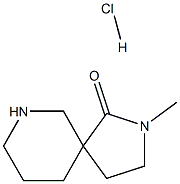 2,7-Diazaspiro[4.5]decan-1-one,2-Methyl-, (Hydrochloride) (1:1)