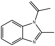 1H-Benzimidazole,2-methyl-1-(1-methylethenyl)-(9CI) Structure