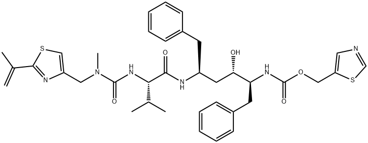 脱氢利托那韦,1156504-13-0,结构式