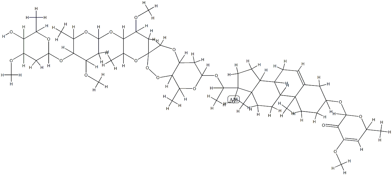 periplocoside B 结构式