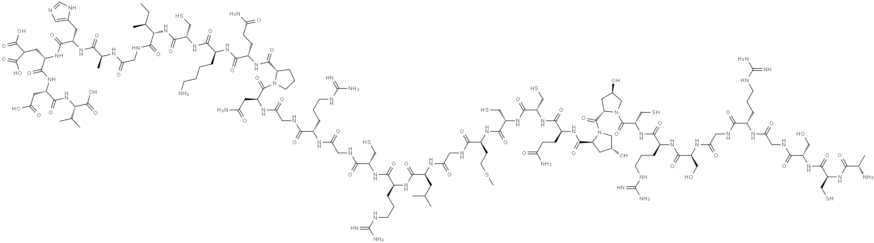 conotoxin GS Struktur