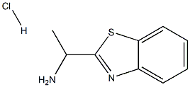 1-(苯并[D]噻唑-2-基)乙胺盐酸盐, 1158794-11-6, 结构式