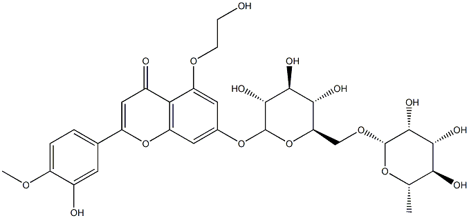 生物黄酮素,115960-14-0,结构式