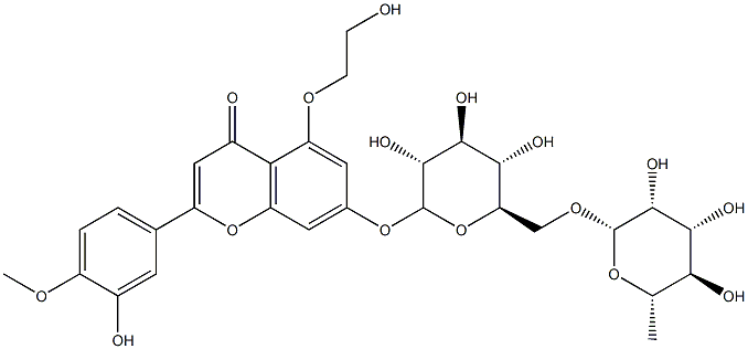 Hidrosmin 化学構造式