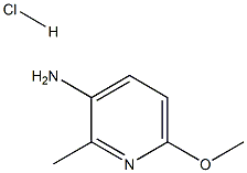 6-methoxy-2-methylpyridin-3-amine hydrochloride Structure