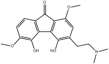 红毛新碱, 1159989-19-1, 结构式