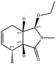 116072-09-4 1H-Isoindol-1-one,3-ethoxy-2,3,3a,4,7,7a-hexahydro-2,7-dimethyl-,(3alpha,3aalpha,7bta,7aalpha)-(9CI)