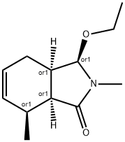 1H-Isoindol-1-one,3-ethoxy-2,3,3a,4,7,7a-hexahydro-2,7-dimethyl-,(3alpha,3abta,7alpha,7abta)-(9CI)|