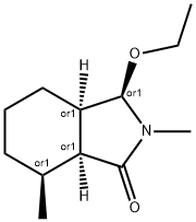 116072-15-2 1H-Isoindol-1-one,3-ethoxyoctahydro-2,7-dimethyl-,(3alpha,3abta,7alpha,7abta)-(9CI)