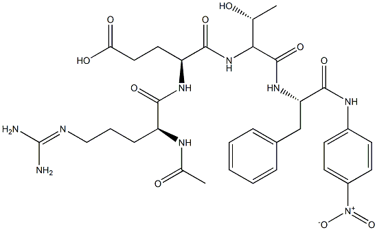 AC-ARG-GLU-THR-PHE-PNA,1160928-63-1,结构式