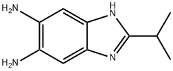 1H-Benzimidazole-5,6-diamine,2-(1-methylethyl)-(9CI) Structure