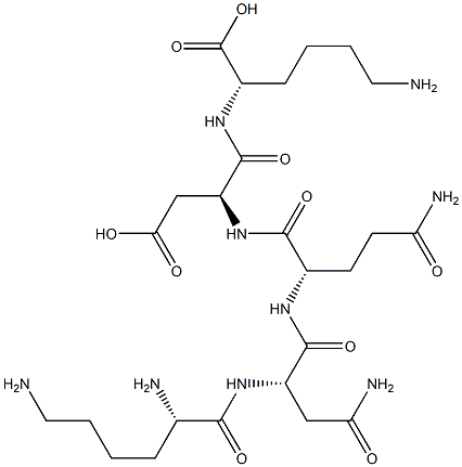 KNQDK peptide Structure