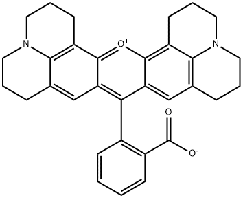 ローダミン101 分子内塩 化学構造式