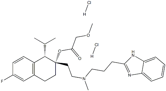 MIBEFRADIL Structure