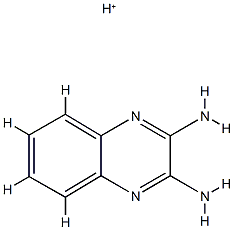2,3-Quinoxalinediamine,  conjugate  monoacid  (9CI),117067-43-3,结构式