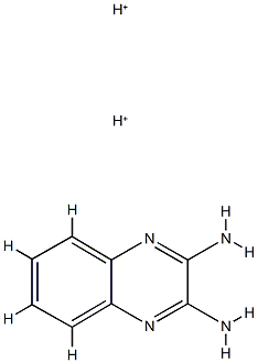 2,3-Quinoxalinediamine,  conjugate  diacid  (9CI)|