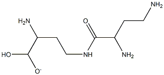 gamma-poly-alpha,gamma-diaminobutyric acid 结构式