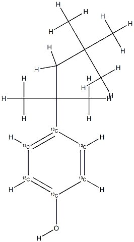 4-(1,1,3,3-Tetramethylbutyl)phenol-13C6,  4-tert-OP-13C6 price.