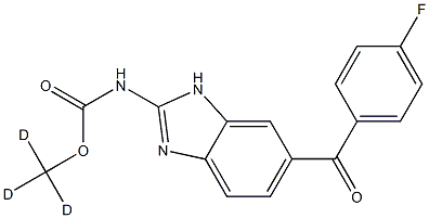 Flubendazole D3 Struktur