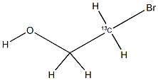 Ethylene-2-13C  bromohydrin Structure