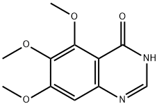 5,6,7 - TRIMETHOXY - QUINAZOLIN - 4(3H) - ONE, 1173284-43-9, 结构式