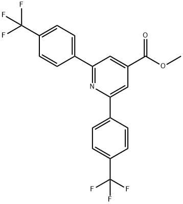 METHYL 2,6-BIS(4-(TRIFLUOROMETHYL)PHENYL)ISONICOTINATE(WXC06083) Structure
