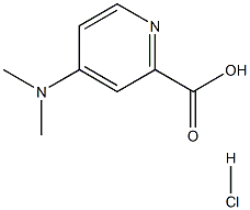 4-Dimethylaminopyridine-2-carboxylic acidhydrochloride Structure