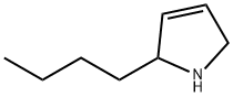 2-ブチル-2,5-ジヒドロ-1H-ピロール HYDROCHLORIDE 化学構造式