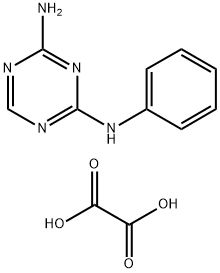 N2-苯基-1,3,5-三嗪-2,4-二胺草酸盐, 1177321-91-3, 结构式