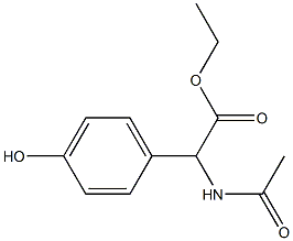 Ac-Phg(4-OH)-OEt Struktur