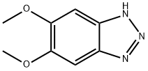 1H-Benzotriazole, 5,6-dimethoxy-,117891-22-2,结构式