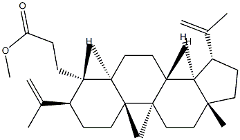 3,4-セコルパ-4(23),20(29)-ジエン-3-酸メチル 化学構造式