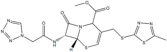 cefazolin delta-3-methyl ester Structure