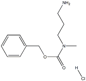 1-N-CBZ-1-N-Methyl-1,3-DIAMINOPROPANE-HCl Structure