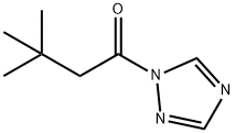 1-(1H-1,2,4-三喹-1-基)频那酮 结构式
