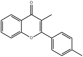 4H-1-Benzopyran-4-one,3-methyl-2-(4-methylphenyl)-(9CI) 结构式