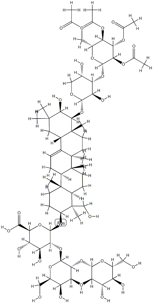 大豆皂苷AB,118194-13-1,结构式