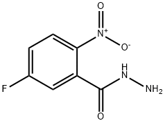 5-fluoro-2-nitrobenzohydrazide Struktur