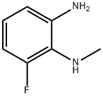 3-Fluoro-N*2*-methyl-benzene-1,2-diamine Struktur
