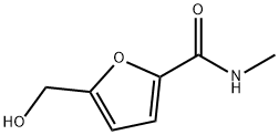 5-(ヒドロキシメチル)-N-メチル-2-フルアミド 化学構造式