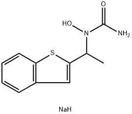 Zileuton (sodiuM) Struktur