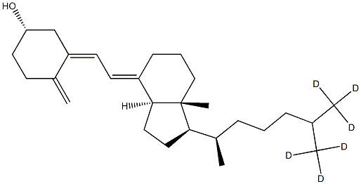 维生素 D3-D6,118584-54-6,结构式