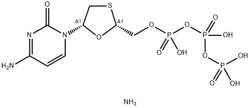 Lamivudine Triphosphate Ammonium Salt Structure