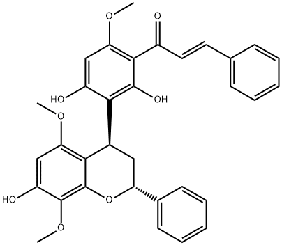 サルカンドロンA 化学構造式